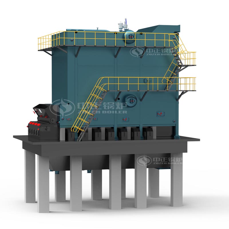 SHL系列散裝鏈條爐排蒸汽鍋爐