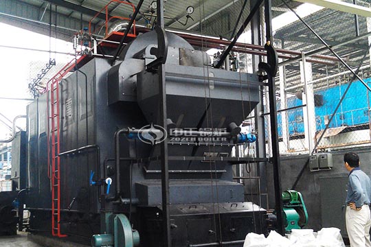 家和制藥4噸DZL生物質(zhì)蒸汽鍋爐項(xiàng)目