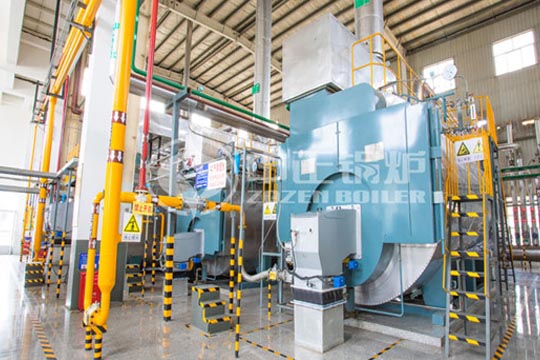 魯花1200萬(wàn)大卡YQW系列燃?xì)馀P式導(dǎo)熱油鍋爐項(xiàng)目