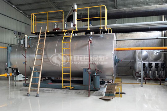 贛酒酒業(yè)2噸WNS系列冷凝式燃?xì)庹羝仩t項(xiàng)目