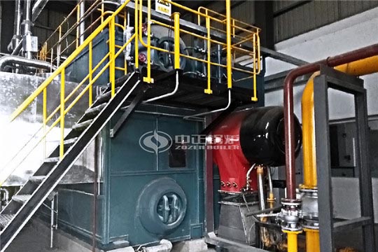 中煙施偉策20噸SZS系列燃?xì)庹羝仩t項(xiàng)目