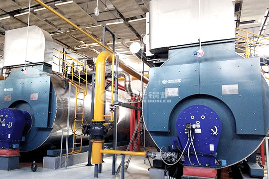 人民大學14MW WNS系列冷凝式燃氣鍋爐項目