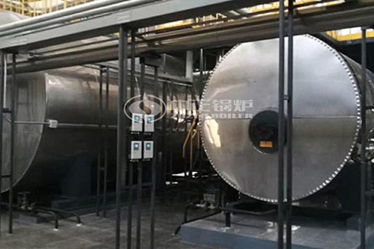 石油化工120萬(wàn)大卡YYW系列導(dǎo)熱油鍋爐項(xiàng)目