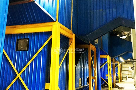 雙興供熱70MW DHL系列角管式水管熱水鍋爐項目