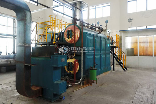 貴州煙葉12噸SZS系列冷凝式燃?xì)庹羝仩t項(xiàng)目