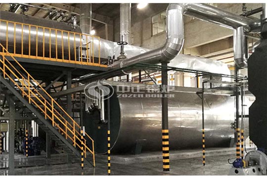 房地產(chǎn)300萬大卡YQW系列燃?xì)馀P式導(dǎo)熱油鍋爐項目