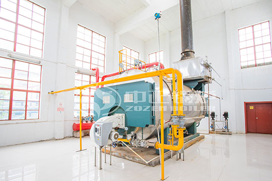 新城賓館6噸WNS系列冷凝式燃氣鍋爐項目