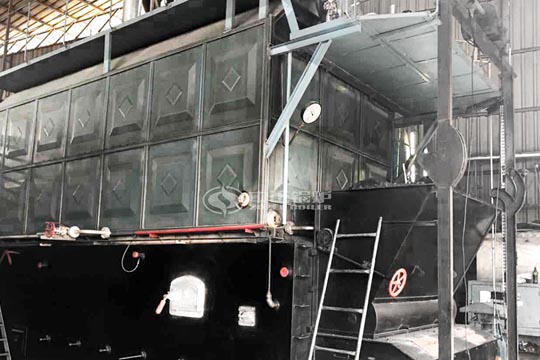 江西泰明6噸SZL系列燃煤蒸汽鍋爐項目