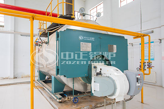 醫(yī)院6噸WNS冷凝式燃氣蒸汽鍋爐項目