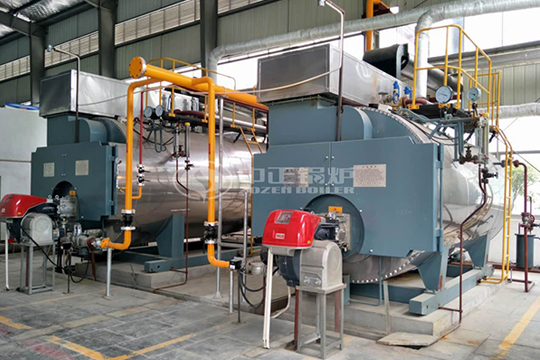 君山制藥6噸WNS系列冷凝式燃?xì)庹羝仩t項(xiàng)目