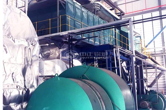 杭州云森紡織染8噸DZL系列生物質(zhì)蒸汽鍋爐