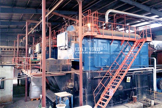 好成食品12噸DZL系列生物質(zhì)蒸汽鍋爐項目